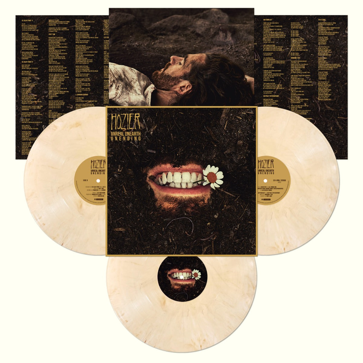 Hozier - Unreal Unearth Unending (DELUXE | TOOTH WHITE VINYL) | Mint (M) Mint (M)-Music History