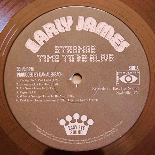Early James - Strange Time To Be Alive (COLOR VINYL) | Mint (M) Mint (M)-Music History