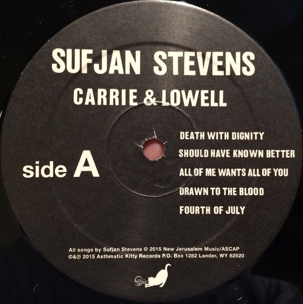 Sufjan Stevens - Carrie & Lowell | Mint (M) Mint (M)-Music History