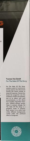 Townes Van Zandt - For The Sake Of The Song (VMP VINYL) | Mint (M) Mint (M)-Music History