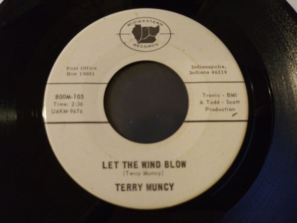 Terry Muncy - She's Crazy Over Me (7" VINYL) | Mint (M) Generic-Music History