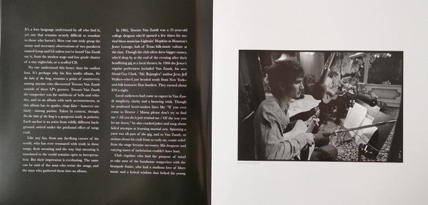 Townes Van Zandt - For The Sake Of The Song (VMP VINYL) | Mint (M) Mint (M)-Music History