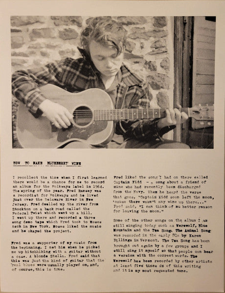 Michael Hurley - First Songs (VINYL LP REISSUE) | Mint (M) Mint (M)-Music History