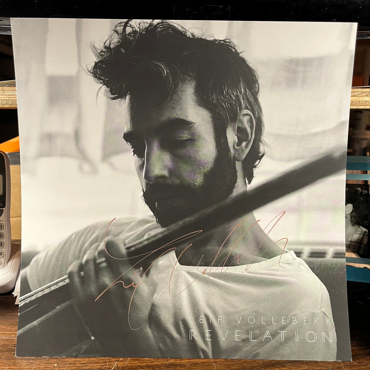 LEIF VOLLEBEKK (2) - REVELATION (SIGNED ART PRINT - ONLY) | Mint (M)-Music History