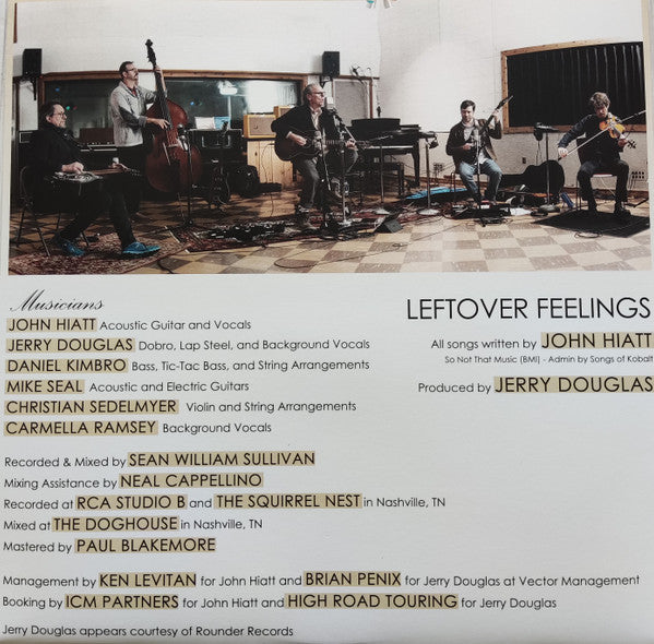 John Hiatt - Leftover Feelings | Mint (M) Mint (M)-Music History