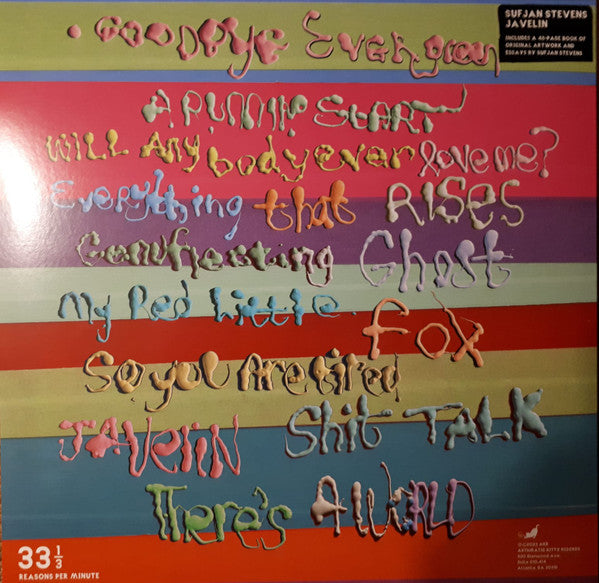 Sufjan Stevens - Javelin | Mint (M) Mint (M)-Music History
