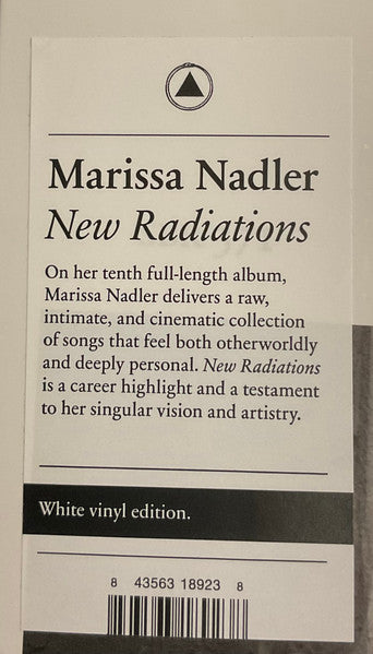 Marissa Nadler - New Radiations (WHITE VINYL) | Mint (M) Mint (M)-Music History