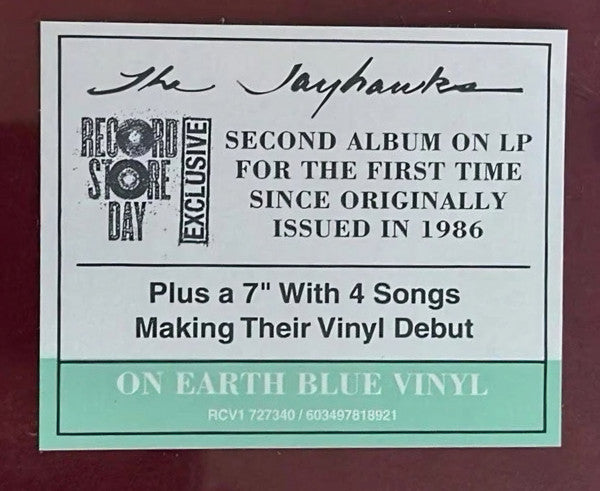 The Jayhawks - Blue Earth (2025 RSD COLOR VINYL) | Mint (M) Mint (M)-Music History