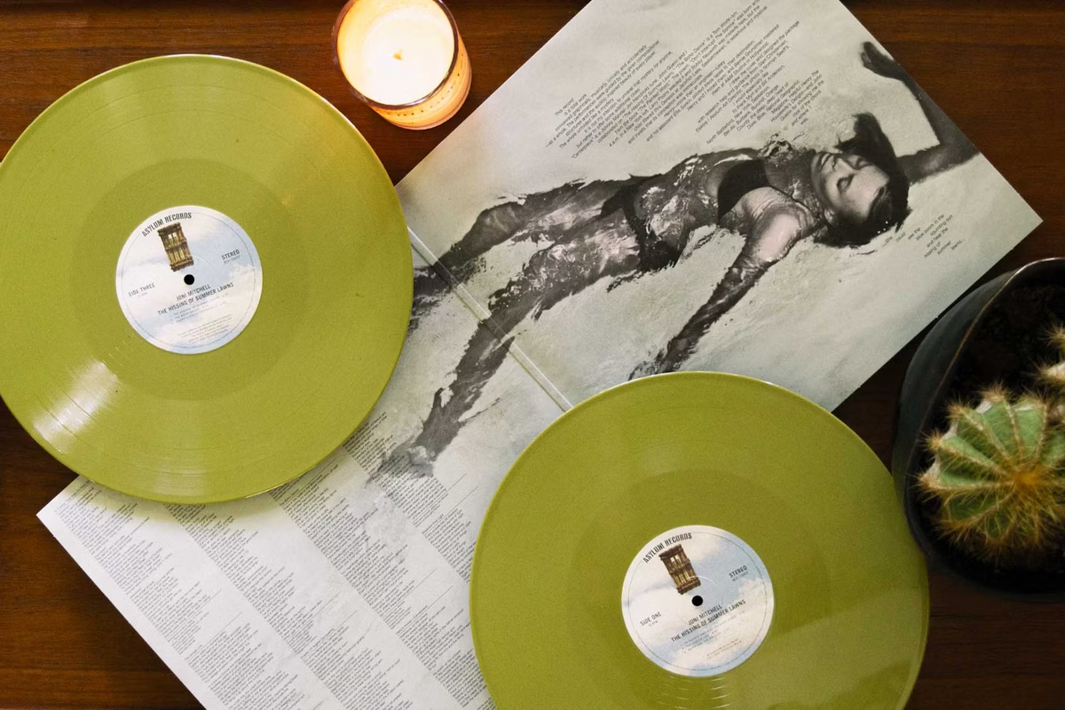 Joni Mitchell - The Hissing Of Summer Lawns (VMP | GREEN VINYL) | Mint (M) Mint (M)-Music History