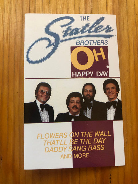 The Statler Brothers - Oh, Happy Day (CASSETTE) | Mint (M) Mint (M)-Music History