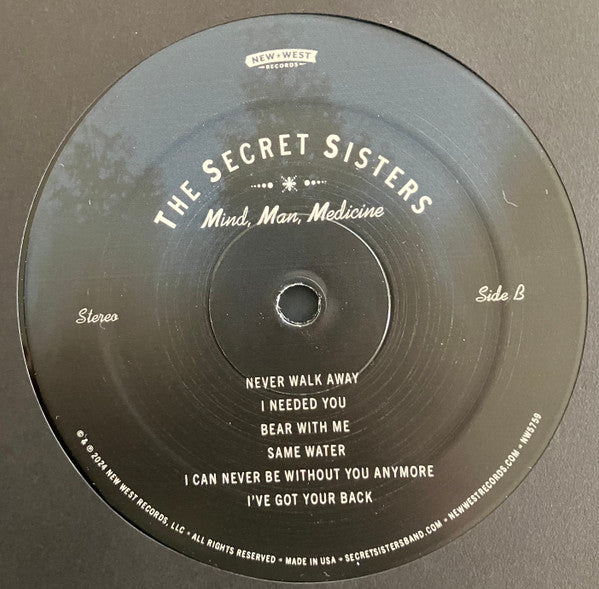 The Secret Sisters - Mind, Man, Medicine | Mint (M) Mint (M)-Music History