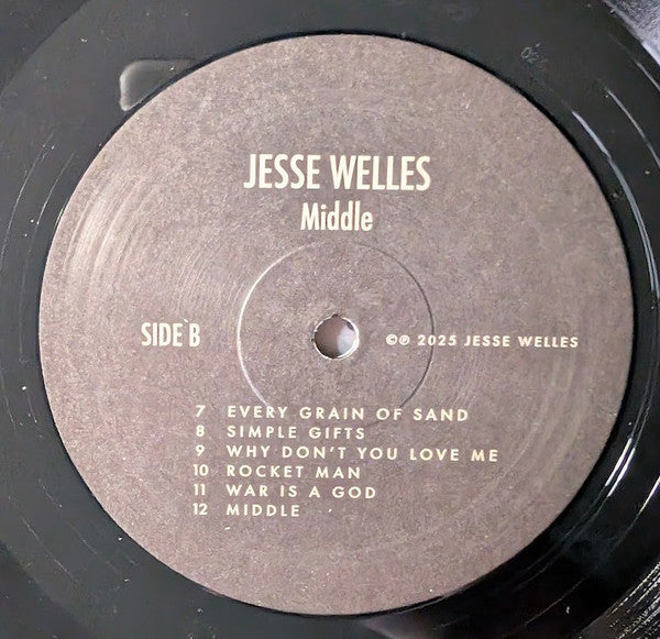 Jesse Welles - Middle (VINYL) |-Music History