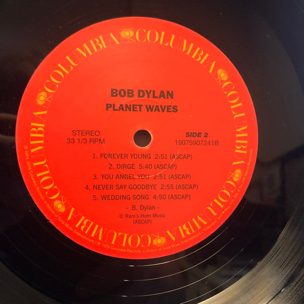 Bob Dylan - Planet Waves (VINYL) | Mint (M) Mint (M)-Music History