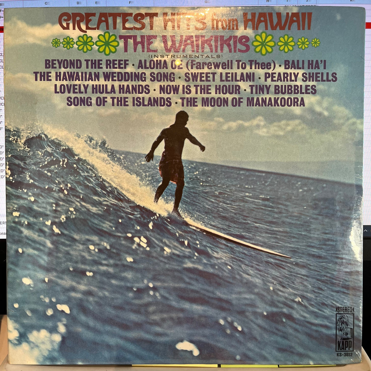 Greatest Hits From Hawaii (Instrumentals) *SEALED* | Mint (M) Mint (M)-Music History