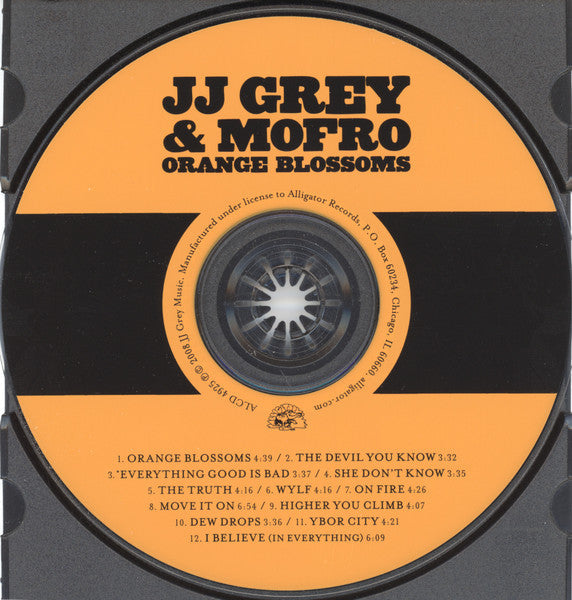 JJ Grey & Mofro - Orange Blossoms (CD) | Mint (M) Mint (M)-Music History