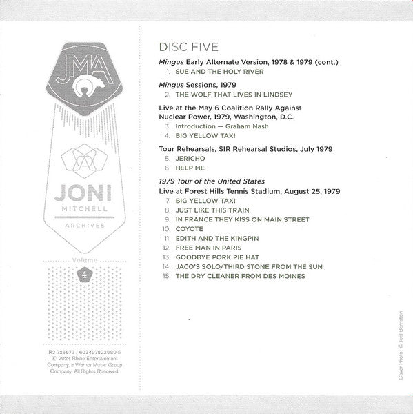 Joni Mitchell - Archives Volume 4: Asylum Years (1976-1980)(CD BOX) | Mint (M) Mint (M)-Music History