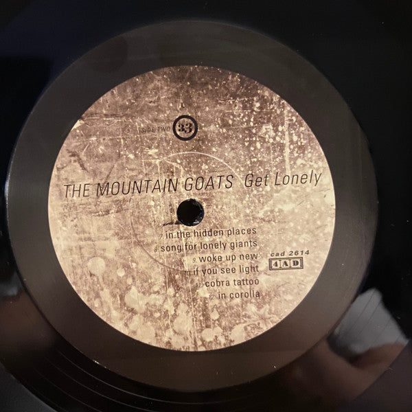 The Mountain Goats - Get Lonely | Mint (M) Mint (M)-Music History