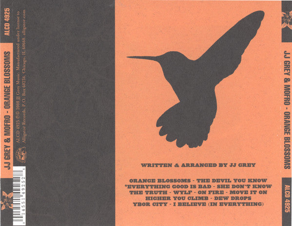 JJ Grey & Mofro - Orange Blossoms (CD) | Mint (M) Mint (M)-Music History