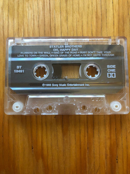 The Statler Brothers - Oh, Happy Day (CASSETTE) | Mint (M) Mint (M)-Music History