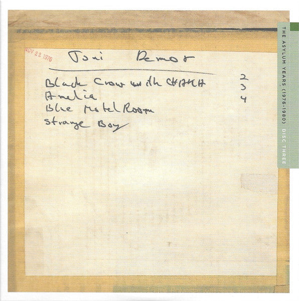Joni Mitchell - Archives Volume 4: Asylum Years (1976-1980)(CD BOX) | Mint (M) Mint (M)-Music History