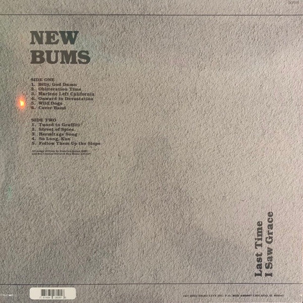 New Bums - Last Time I Saw Grace (VINYL) | Mint (M) Mint (M)-Music History