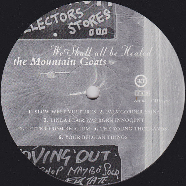 The Mountain Goats - We Shall All Be Healed | Mint (M) Mint (M)-Music History
