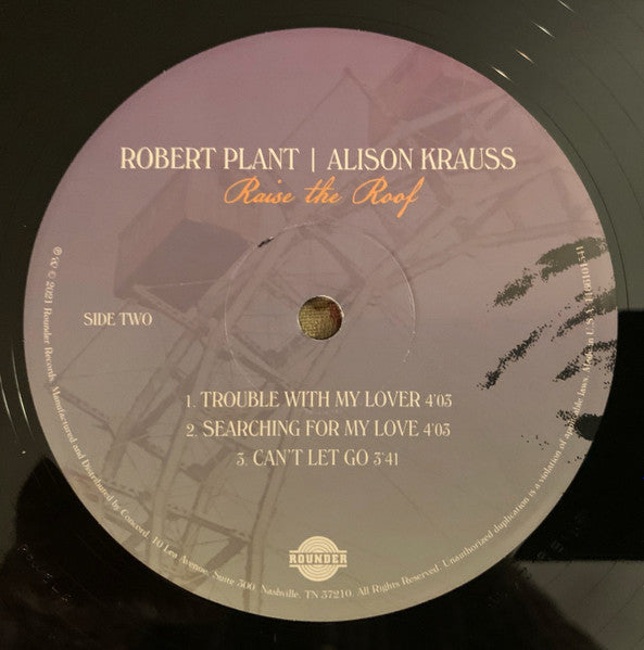 Robert Plant - Raise The Roof (2XVINYL) | Mint (M) Mint (M)-Music History