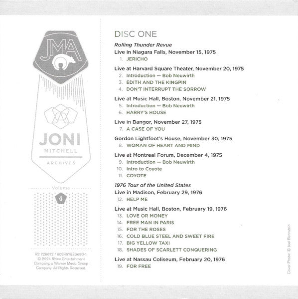Joni Mitchell - Archives Volume 4: Asylum Years (1976-1980)(CD BOX) | Mint (M) Mint (M)-Music History