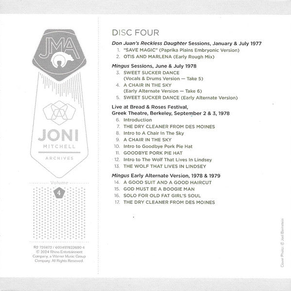 Joni Mitchell - Archives Volume 4: Asylum Years (1976-1980)(CD BOX) | Mint (M) Mint (M)-Music History