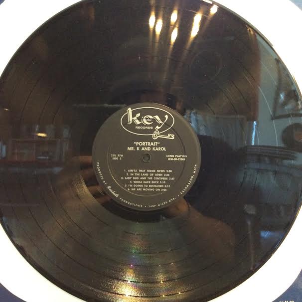 Mr. K & Karol - Portrait (VINYL) | Excellent+ (EX+) Very Good (VG)-Music History