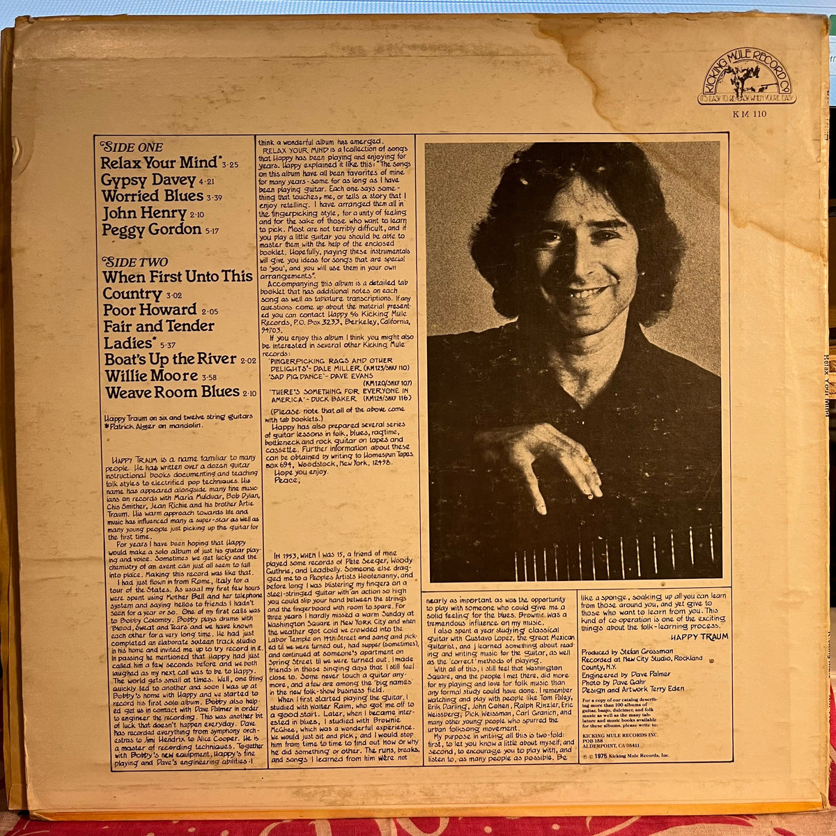 Happy Traum - Relax Your Mind | Excellent (EX) Very Good (VG)-Music History