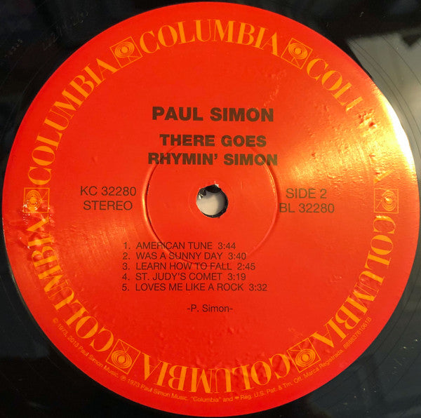 Paul Simon - There Goes Rhymin' Simon *NUMBERED/RSD* | Excellent (EX) Near Mint (NM)-Music History