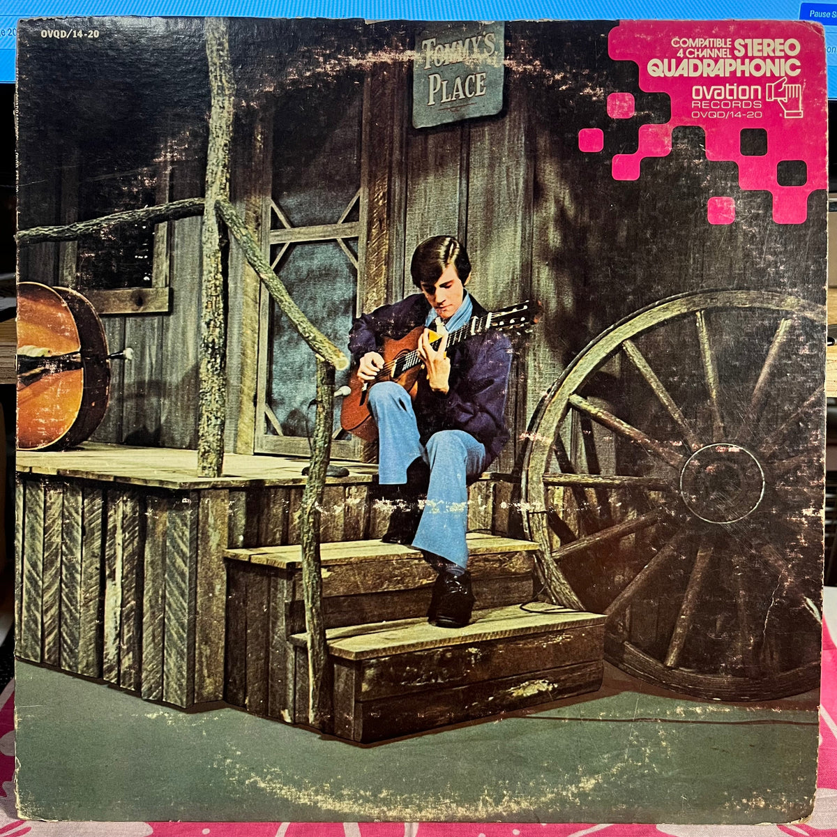 Tommy Jones - Tommy's Place *PROMO/QUAD* | Excellent (EX) Good Plus (G+)-Music History