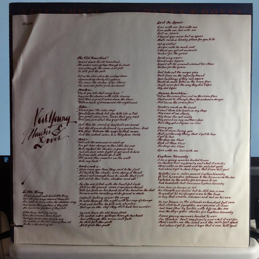 Neil Young - Hawks & Doves (VINYL) | Near Mint- (NM-) Excellent+ (EX+)-Music History