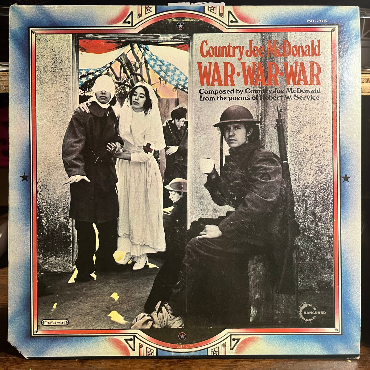 Country Joe McDonald - War War War (VINYL) | Near Mint- (NM-) Excellent+ (EX+)-Music History