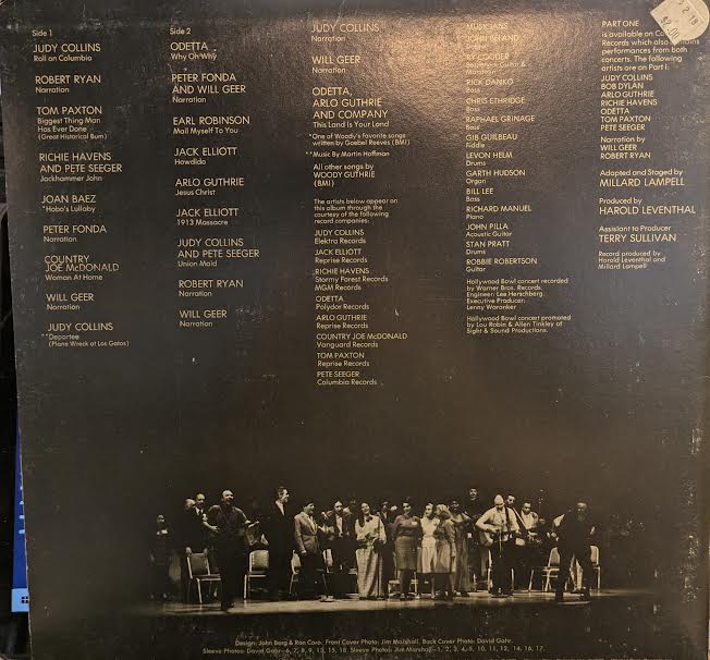 Various - A Tribute To Woody Guthrie Part Two (VINYL) | Near Mint- (NM-) Very Good Plus (VG+)-Music History