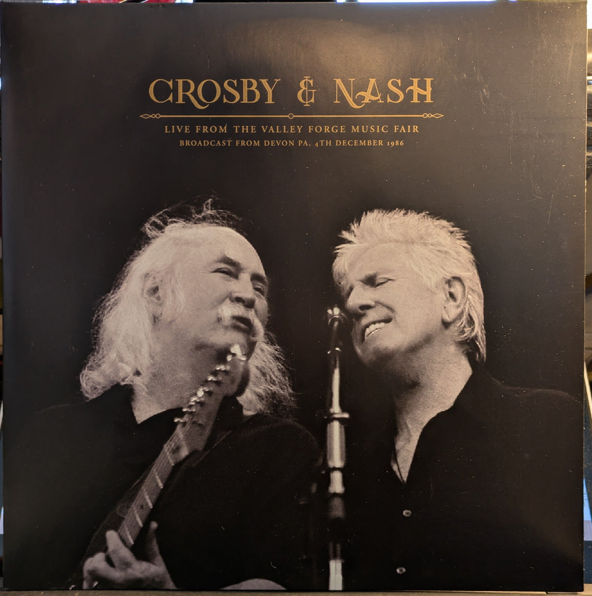 Crosby & Nash - Live From The Valley Forge Music Fair (VINYL) | Near Mint (NM) Near Mint (NM)-Music History