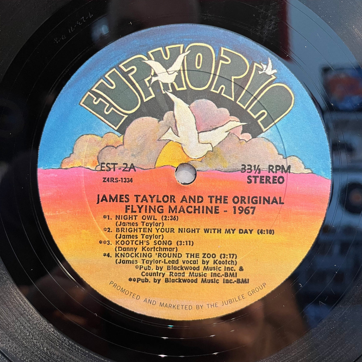 James Taylor (2) - 1967 (VINYL) | Near Mint- (NM-) Excellent+ (EX+)-Music History