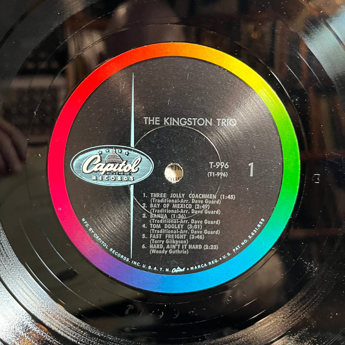 Kingston Trio - The Kingston Trio (VINYL) | Near Mint- (NM-) Near Mint- (NM-)-Music History