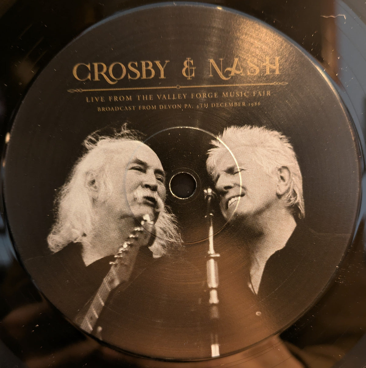 Crosby & Nash - Live From The Valley Forge Music Fair (VINYL) | Near Mint (NM) Near Mint (NM)-Music History