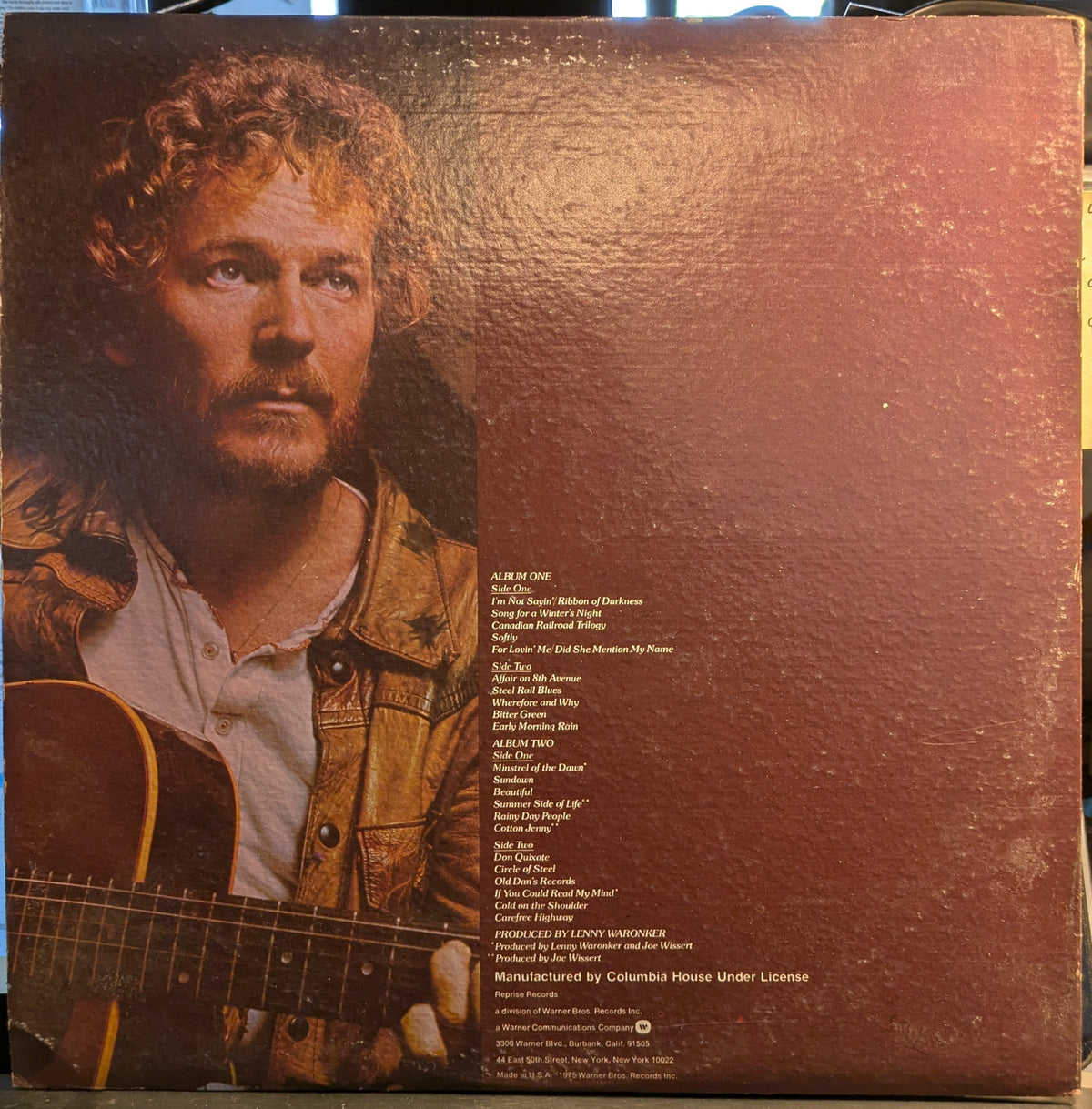 Gordon Lightfoot - Gord's Gold (2xVINYL) | Near Mint (NM) Very Good Plus (VG+)-Music History