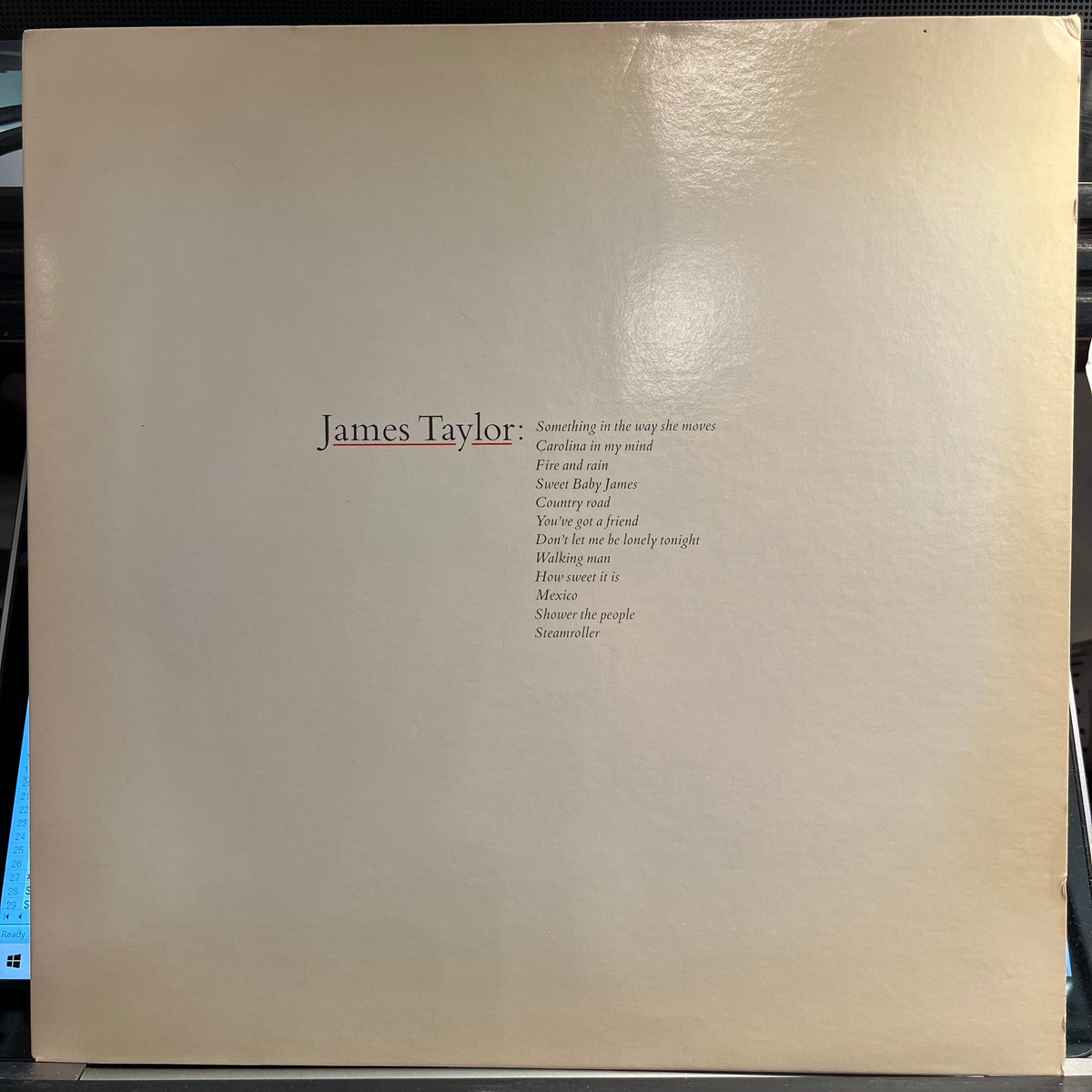 James Taylor (2) - Greatest Hits (VINYL) | Near Mint- (NM-) Near Mint- (NM-)-Music History