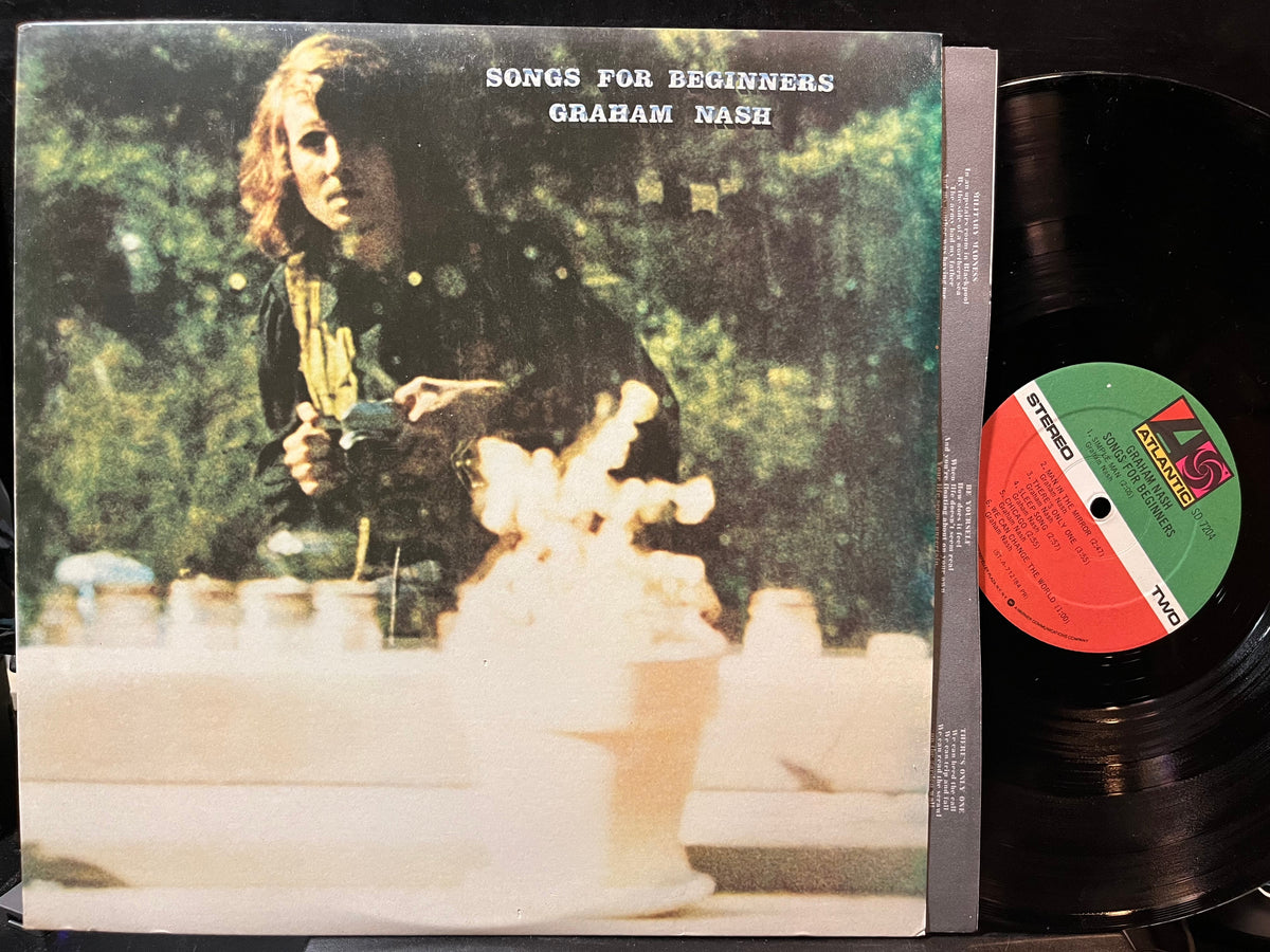 Graham Nash - Songs For Beginners (VINYL LP ATLANTIC SD 7204 1975) | Near Mint- (NM-) Near Mint (NM)-Music History