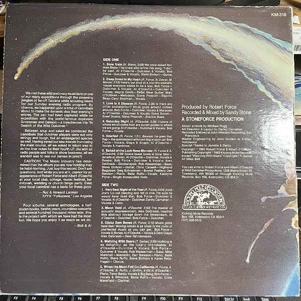 Bob Force - When The Moon Fell On California (VINYL) | Near Mint- (NM-) Excellent+ (EX+)-Music History