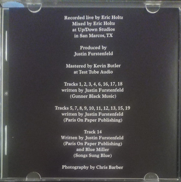 Justin Furstenfeld - Open Book Winter Album | Near Mint (NM) Near Mint (NM)-Music History