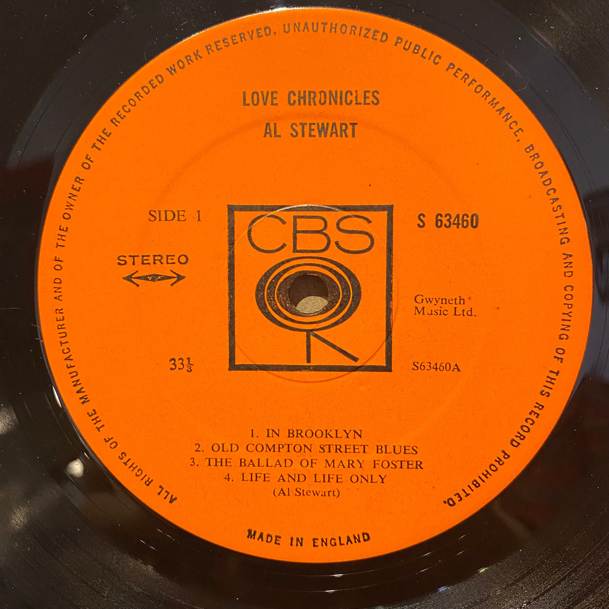 Al Stewart - Love Chronicles *UK IMPORT* | Near Mint (NM) Near Mint (NM)-Music History