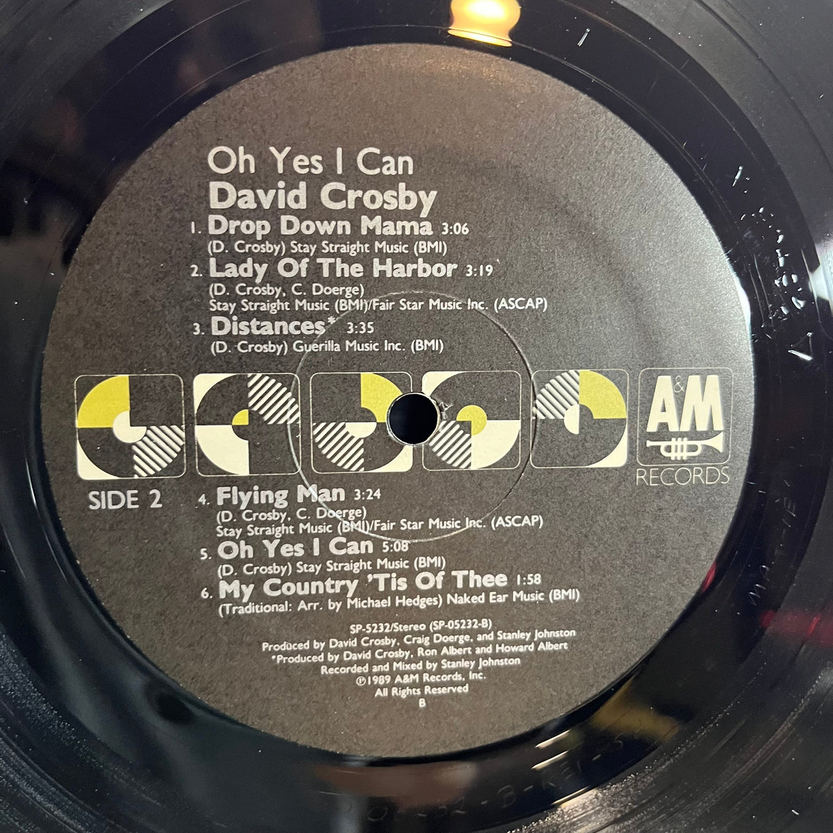 David Crosby - Oh Yes I Can (VINYL) | Near Mint (NM) Near Mint (NM)-Music History