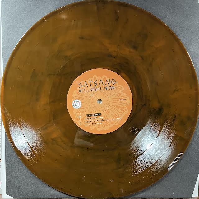 Satsang (2) - All. Right. Now. (ORANGE W/ BLACK SMOKE VINYL) | Near Mint (NM or M-)-Music History