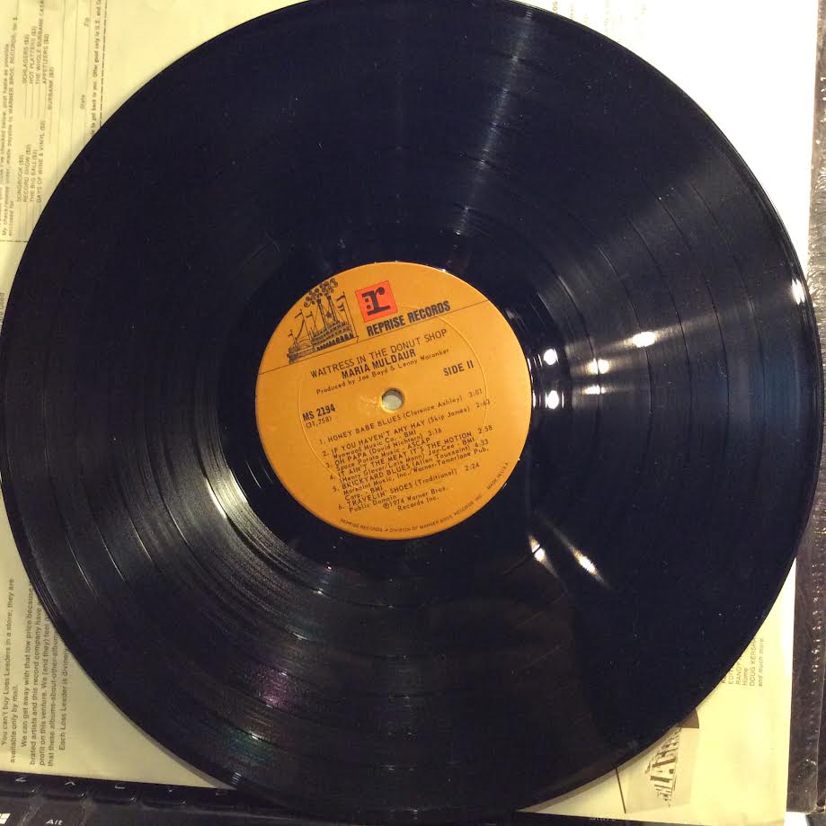 Maria Muldaur - Waitress In A Donut Shop (VINYL) | Near Mint (NM) Near Mint (NM)-Music History