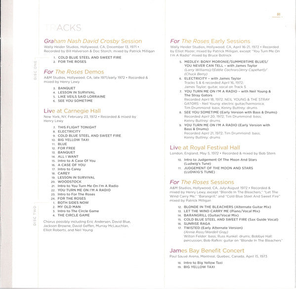 Archives – Volume 3: The Asylum Years (1972-1975) (5x CD BOX) | Near Mint (NM or M-) Excellent+ (EX+)-Music History